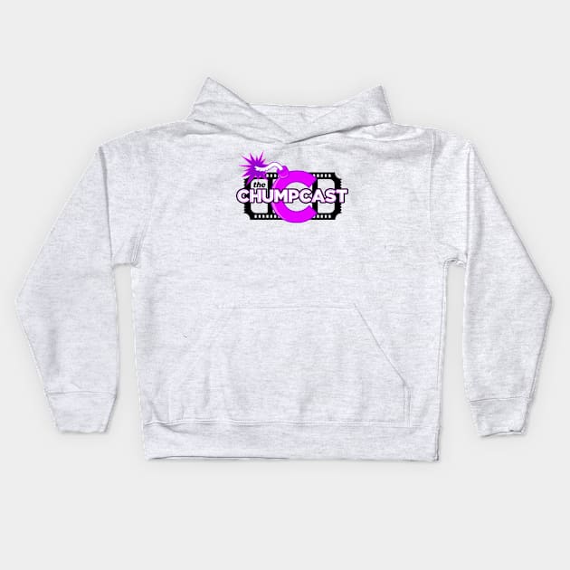 The New Chump w/ Filmstub (over white) Kids Hoodie by The Chumpcast
